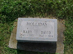 Mary Elizabeth <I>Hover</I> Holliday 