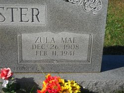 Zula Mae <I>Alderman</I> Nester 