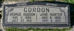 Jane <I>Hunter</I> Gordon 