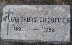 Beulah <I>Thurston</I> Sumner 