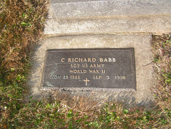SGT Charles Richard Babb 