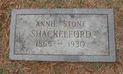 Annie J. <I>Stone</I> Shackelford 
