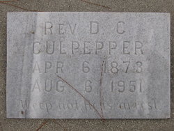 Rev David Croom Culpepper 