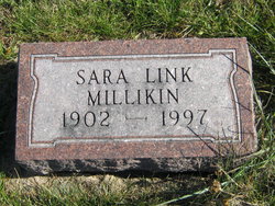 Sara Nannie <I>Link</I> Millikin 