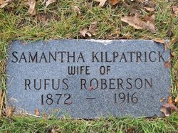 Samantha <I>Kilpatrick</I> Roberson 