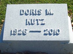 Mrs Doris Elizabeth <I>Minich</I> Kutz 