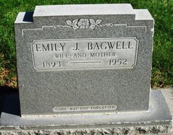 Emily Juanita <I>Scurlock</I> Bagwell 