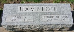 Dorothy <I>Henning</I> Hampton 
