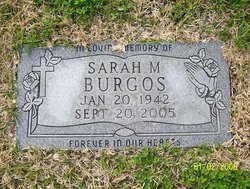 Sarah M Burgos 