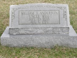 William Thomas “Uncle Will” Anderson 