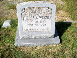 Theresia <I>Schurmann</I> Wernli 