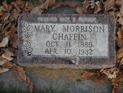Mary <I>Morrison</I> Chaffin 