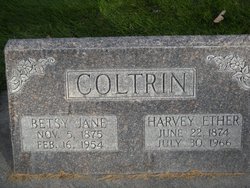 Betsy Jane <I>Bybee</I> Coltrin 