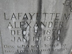 Lafayette Mills Alexander 