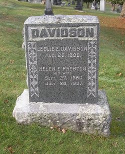 Helen E. <I>Preston</I> Davidson 