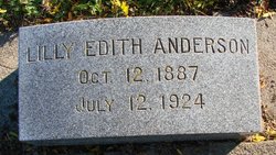 Lilly Edith <I>Alexander</I> Anderson 