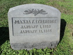 Joanna Frances <I>Pritchard</I> Etheredge 