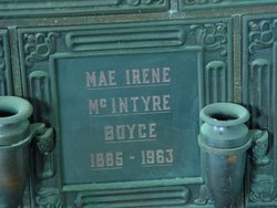 Mae Irene <I>McIntyre</I> Boyce 