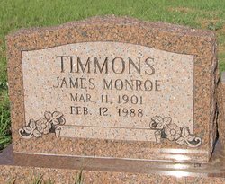 James Monroe “Jim” Timmons 