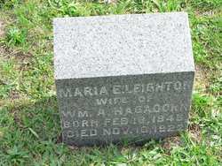 Maria E <I>Leighton</I> Hagadorn 
