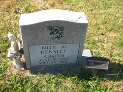 Billie Jo <I>Hensley</I> Adkins 