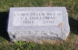 Clara Helen <I>Robinson</I> Holloway 