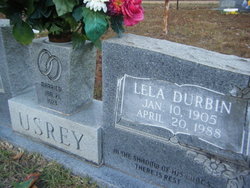 Lela <I>Durbin</I> Usrey 