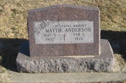 Mattie Anderson 
