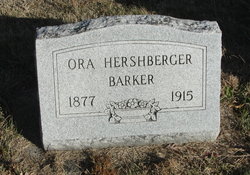 Ora May <I>Hershberger</I> Barker 