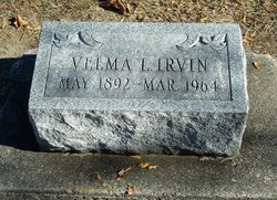 Velma Louise <I>Thomas</I> Irvin 