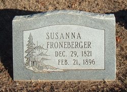Susanna <I>Beam</I> Froneberger 