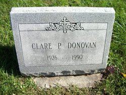 Clare P Donovan 