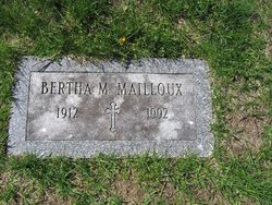 Bertha <I>Roy</I> Mailloux 