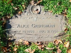 Alice Grundman 