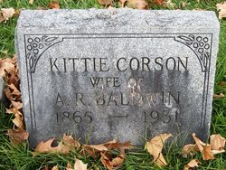 Kittie <I>Corson</I> Baldwin 