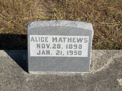 Alice Clifford Mathews 