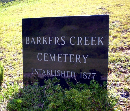Barkers Creek Cemetery