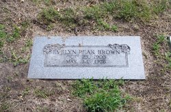 Evelyn <I>Peak</I> Brown 