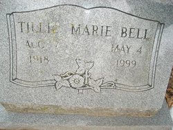 Tillie Marie <I>Cunningham</I> Bell 
