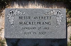 Lela Bessie <I>Averett</I> Mackelprang 