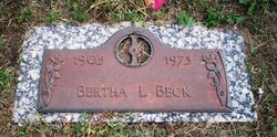 Bertha Lorene <I>Newman</I> Beck 