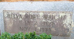 Belva <I>Rowe</I> Wright 