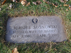 Bernice C. <I>Baldocchi</I> Sosnowski 