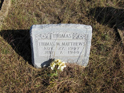 Thomas Walter Matthews 