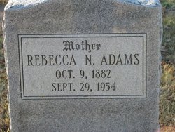 Rebecca Adaline <I>Noble</I> Adams 