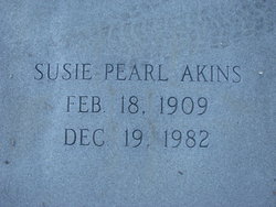 Susie Pearl Akins 