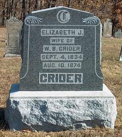 Elizabeth Jane <I>Butler</I> Crider 