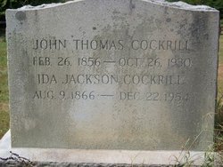 Ida Jackson <I>Utterback</I> Cockrill 