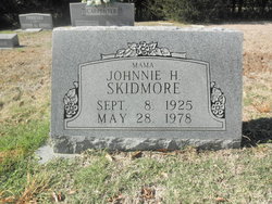 Johnnie <I>Hobson</I> Skidmore 