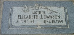 Elizabeth Jane <I>Weaver</I> Dawson 